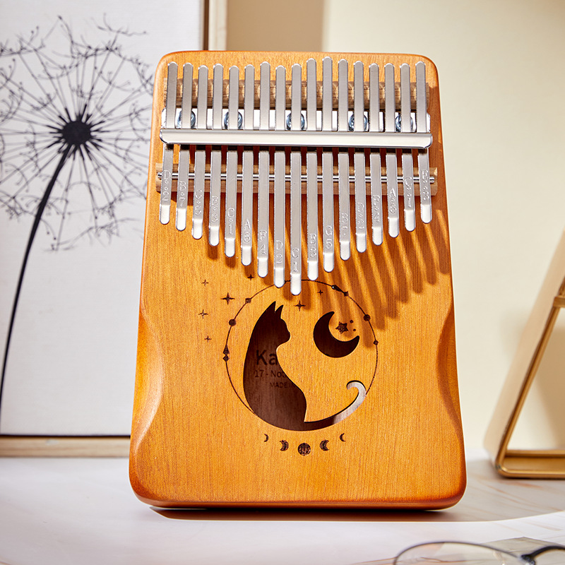 17 Keys Kalimba Gradient Color - A Musical Instrument With Keys review and price