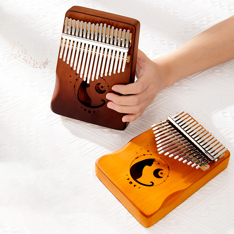 17 Keys Kalimba Gradient Color - A Musical Instrument With Keys review and price