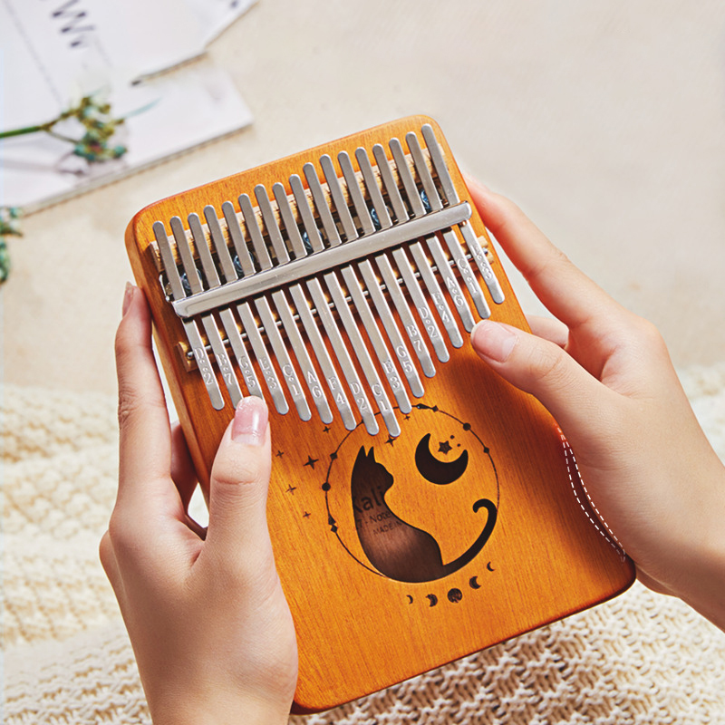 17 Keys Kalimba Gradient Color - A Musical Instrument With Keys review and price