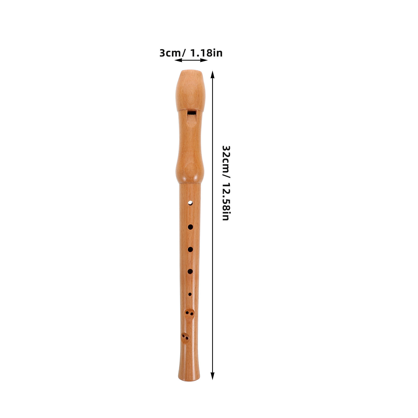 Soprano Recorder Wood Eight Ho - Musical Instrument A Recorder review and price