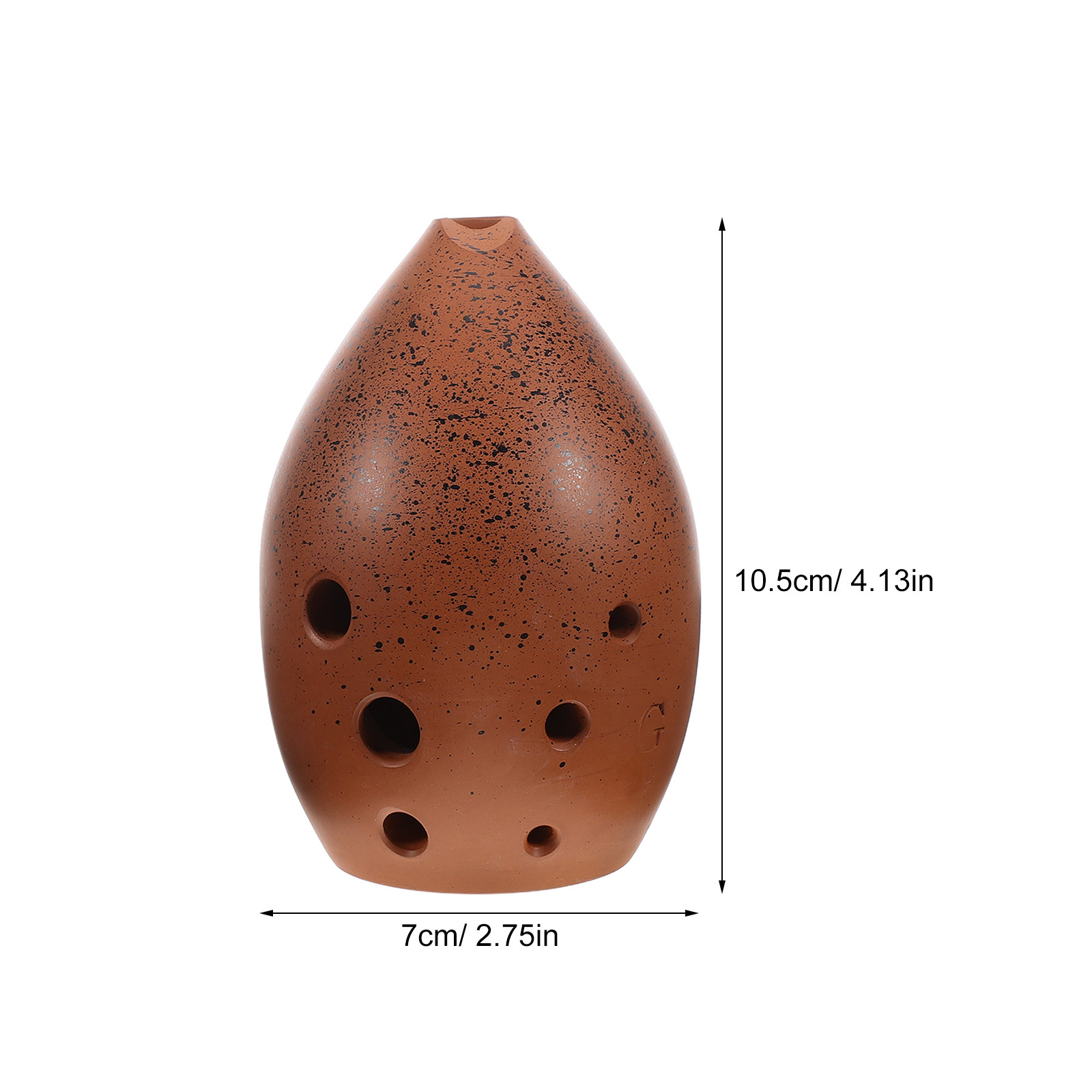 Ceramic Ocarina Flute 8 Hole C - Musical Instrument Ancient review and price
