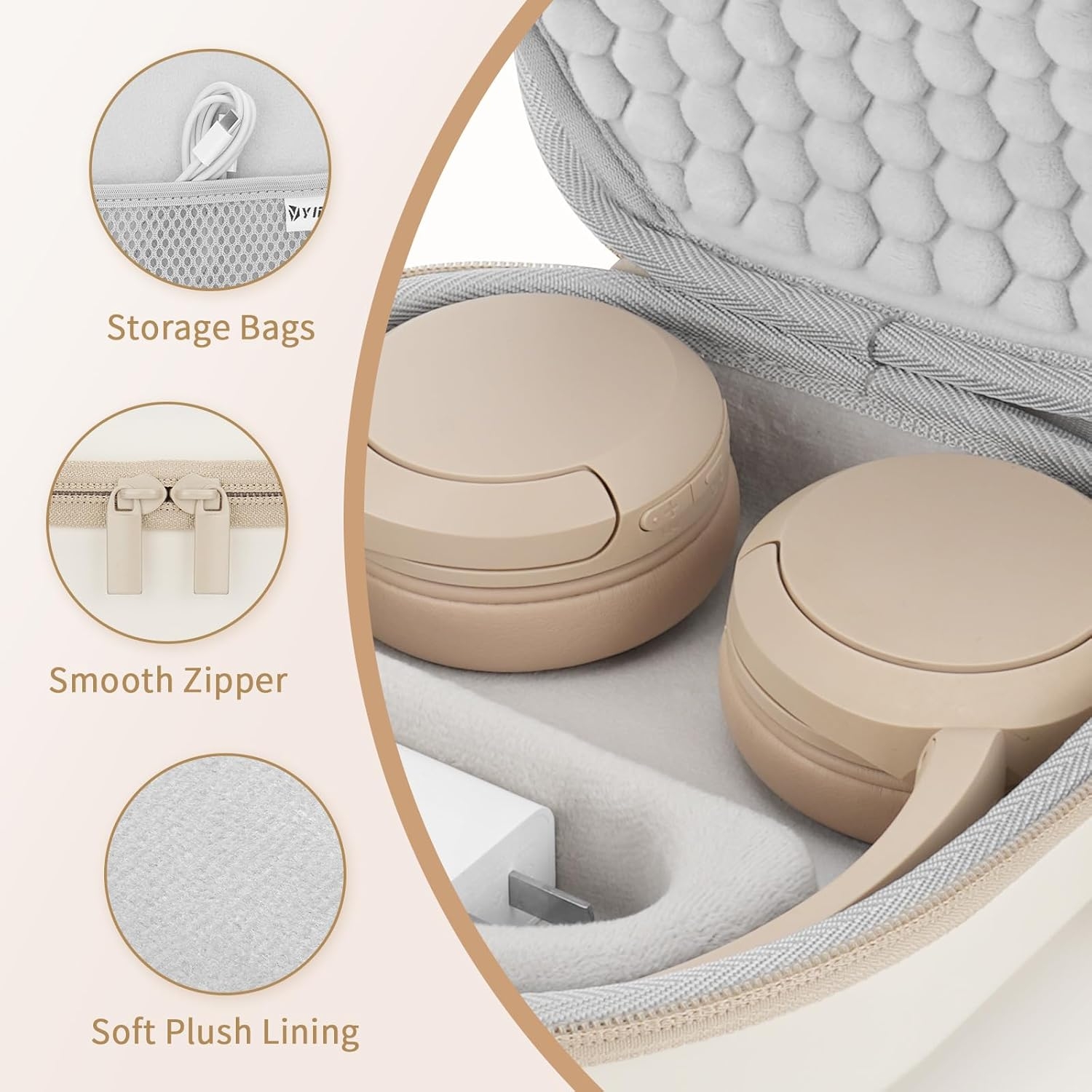 Hard EVA Case for Sony WH-CH51 - Beats Headphone Solo 4 review and price